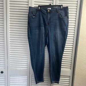 Dark Blue Denim Jeans